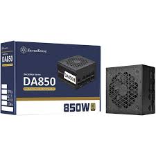 منبع تغذیه کامپیوتر سیلوراستون مدل DA850 80 Plus Gold توان 850 وات
